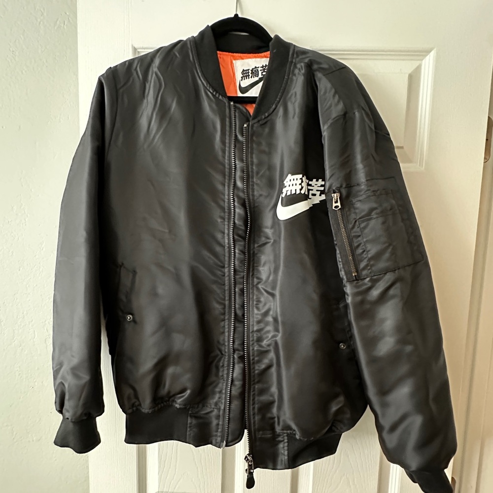 NEW! Oversized bomber jacket L